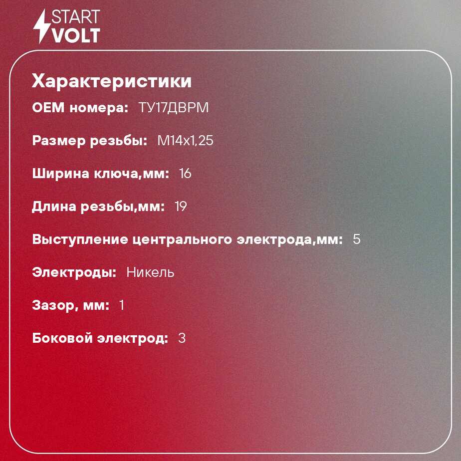 Свеча зажигания StartVolt Свеча зажигания (VSP 0111) фотография 1