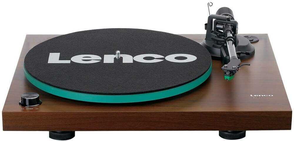 Виниловый проигрыватель Lenco LBT-225 с Bluetooth и стеклянным диском фотография 22