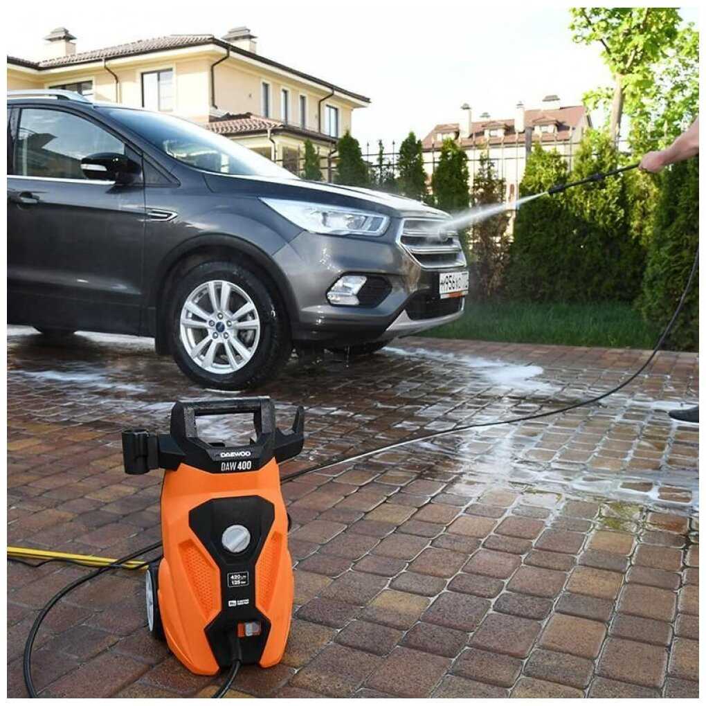 Мойка высокого давления Daewoo Power Products DAW 400, 125 бар, 420 л/ч фотография 5
