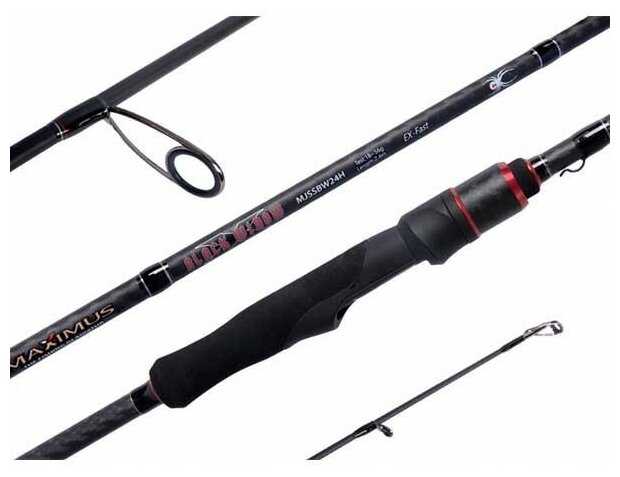 Спиннинг Maximus BLACK WIDOW -X Heavy Jig 25XH 2,5m 40-90g (MJSSBW25XH)
