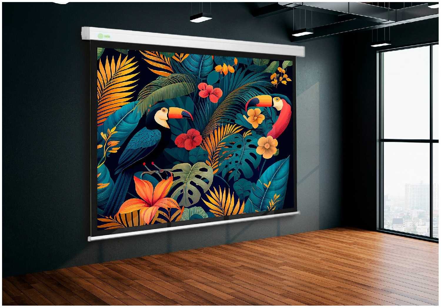 Рулонный cactus Motoscreen (CS-PSM-152x203) фотография 5