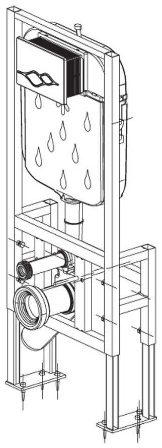 Рамная инсталляция Creavit GR5004.00 фотография 1