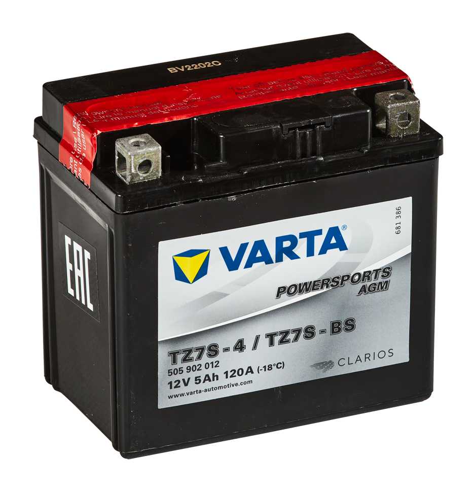 Аккумулятор VARTA AGM 505 902 012 фотография 1