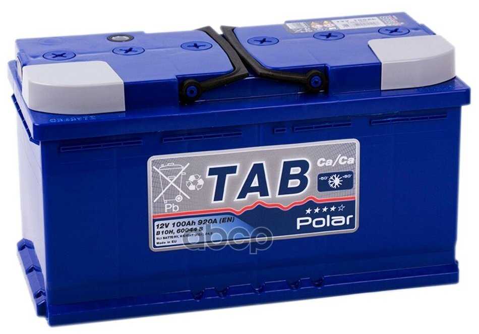 Автомобильный аккумулятор TAB Polar Blue B10H (121100) 900А 353х175х190 фотография 3