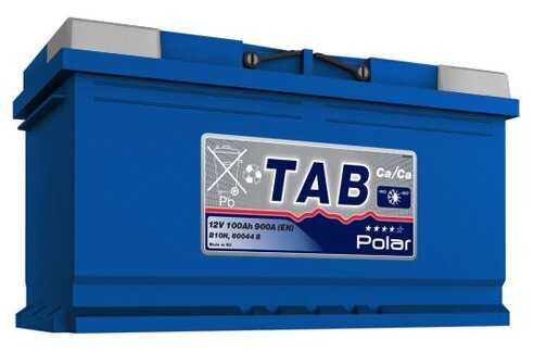 Автомобильный аккумулятор TAB Polar Blue B10H (121100) 900А 353х175х190 фотография 4