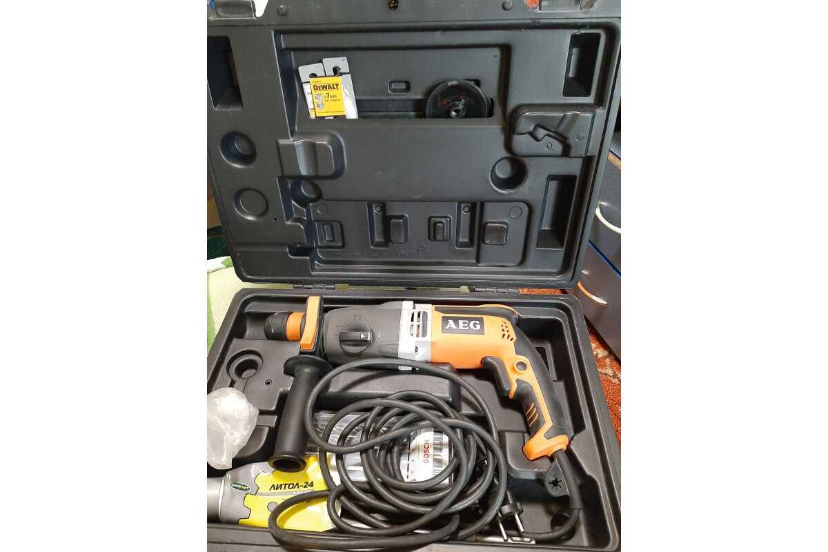 Перфоратор AEG KH 26 XE (800 Вт) фотография 14