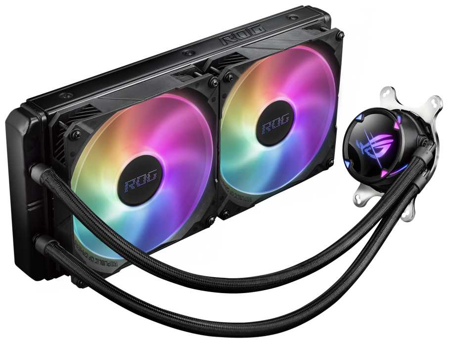 Система водяного охлаждения для процессора ASUS ROG Strix LC II 280 ARGB фотография 1