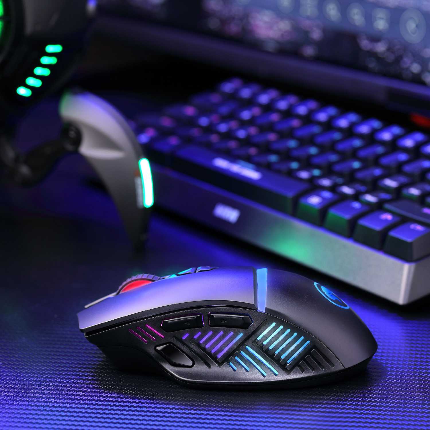 Игровая мышь Marvo Cyberpunk Claws RGB фотография 1
