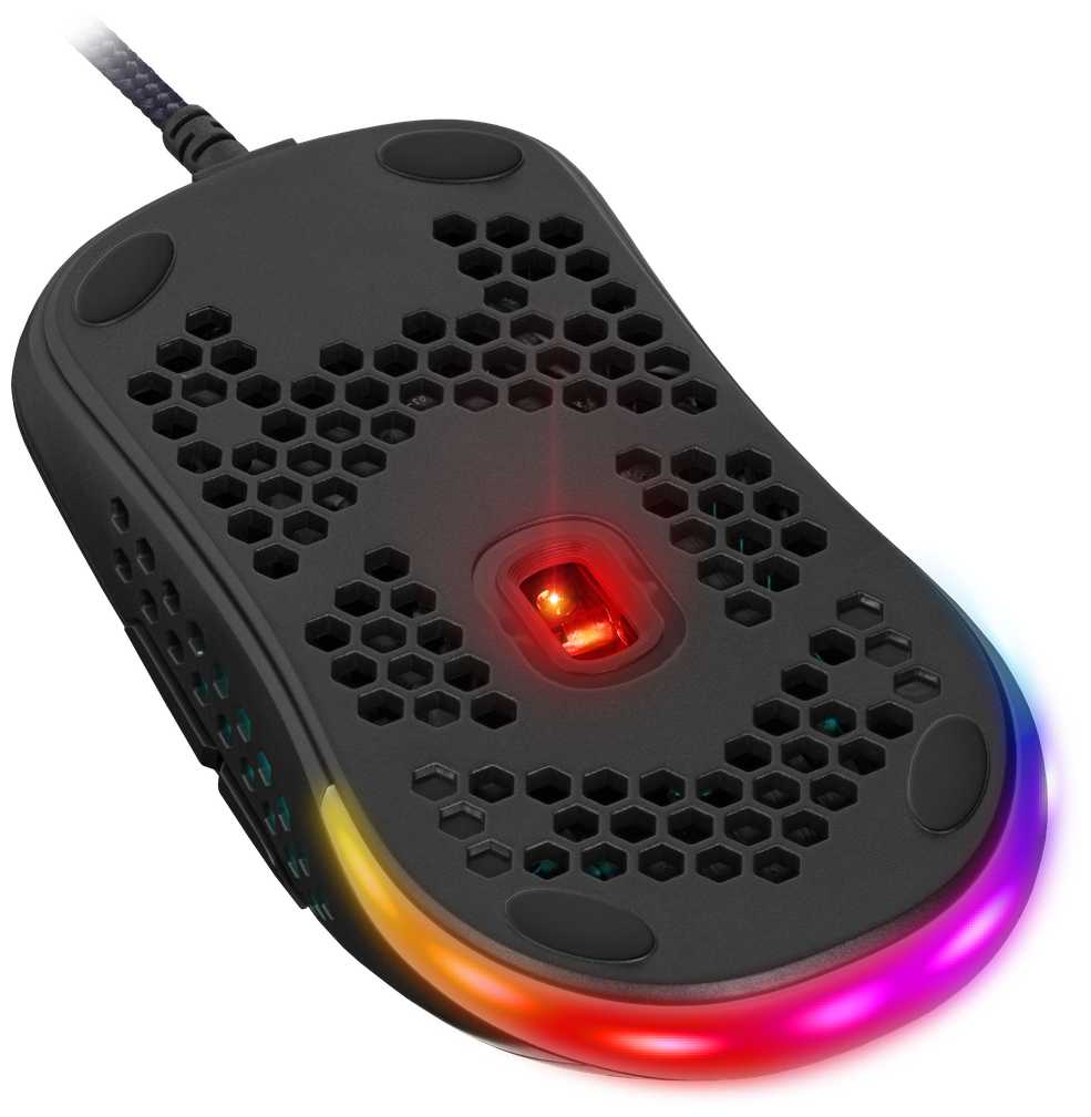 Игровая мышь Defender Shepard GM-620L RGB, 7 кнопок, 12800dpi фотография 5