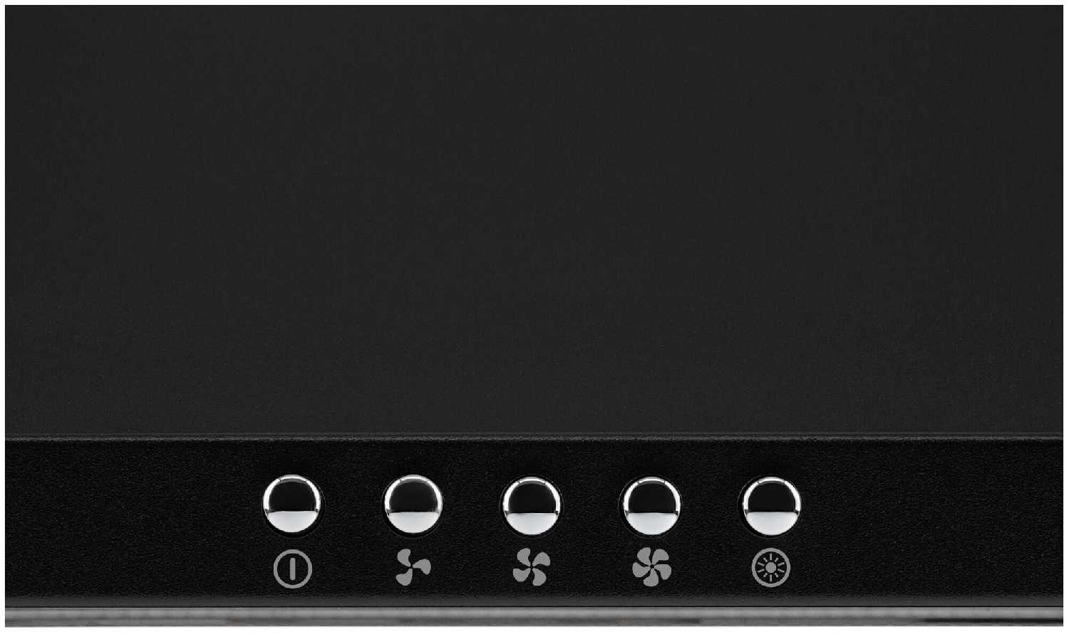 Вытяжка кухонная KRONA ULRIKA 600 black PB фотография 2