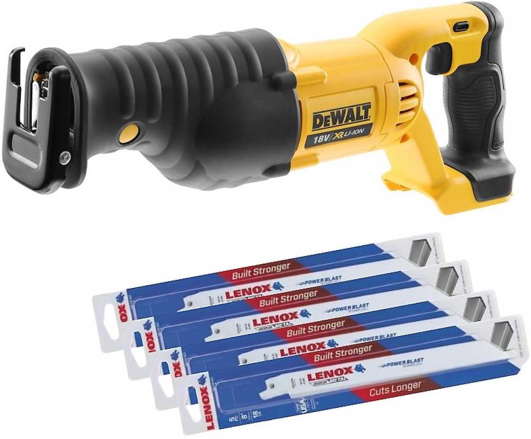 Аккумуляторная сабельная пила DCS380NX