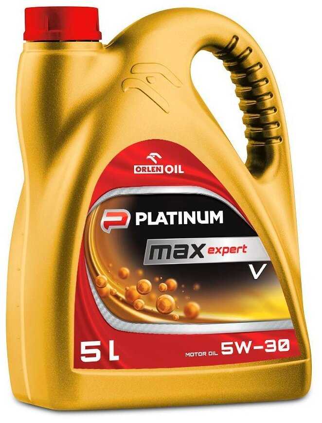Синтетическое моторное масло Orlen Oil PLATINUM MaxExpert V 5W–30 фотография 2