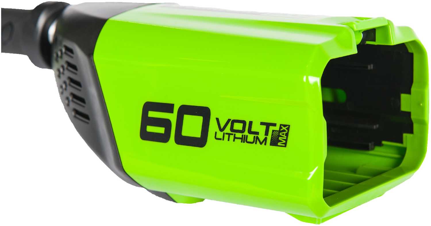 Триммер электрический Greenworks 60V 40cm GD60LT (2103207) фотография 10