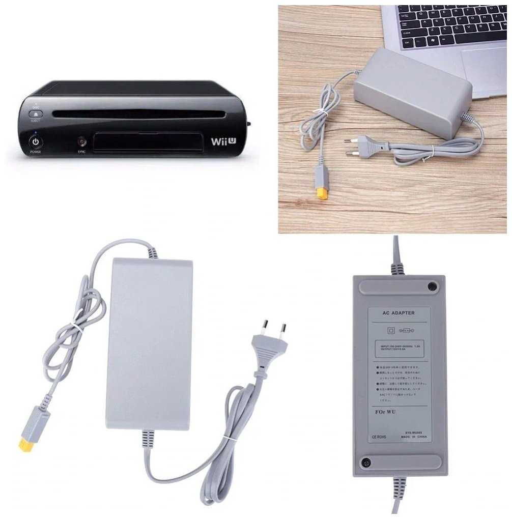 Блок питания/зарядное устройство для консоли/приставки Nintendo Wii U SND-318 (AC:100-240V 50/60Hz DC:15V-5A) фотография 6
