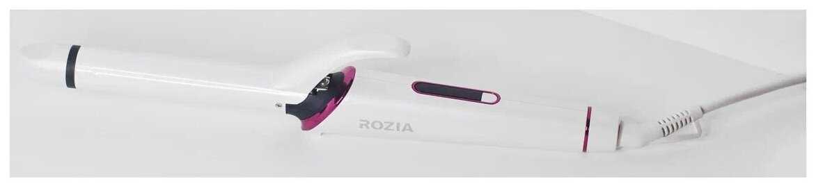 Плойка RoziaPro/ Щипцы для завивки /Уход за волосами/Профессиональная плойка-щипцы RoziaPro/2 в 1/Белый фотография 3