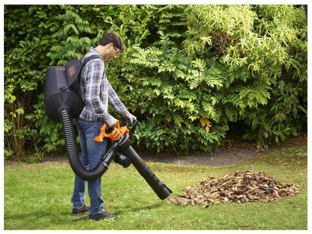 Садовый пылесос BLACK+DECKER BEBLV290-QS фотография 4