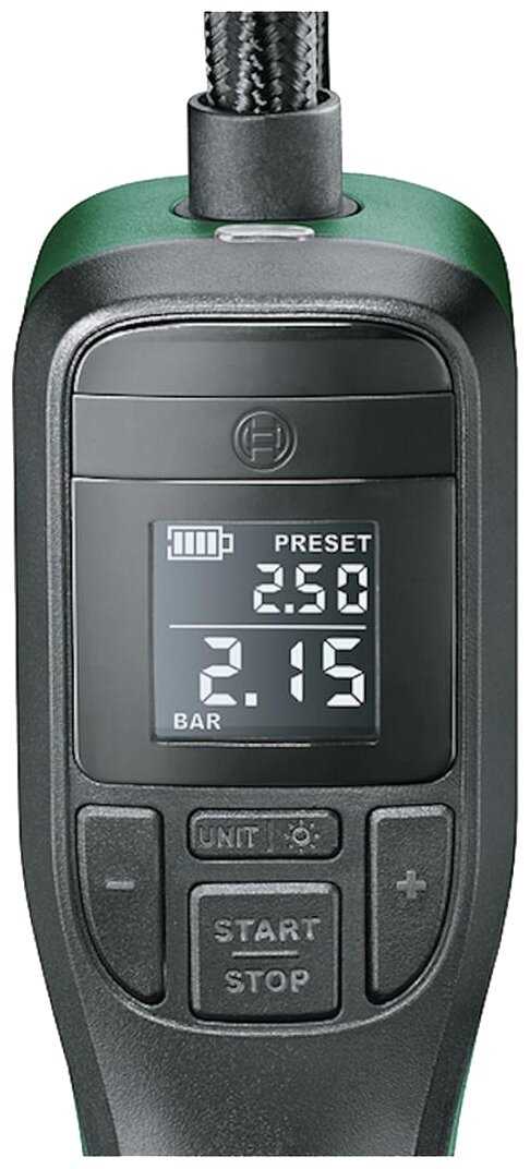 Ручной велонасос Bosch EasyPump, металл фотография 3