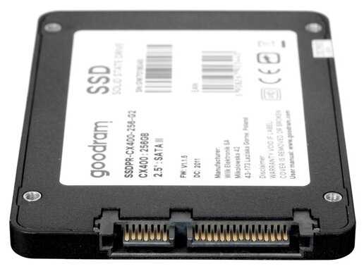 Твердотельный накопитель GoodRAM 256 ГБ SATA SSDPR-CX400-256-G2 фотография 4