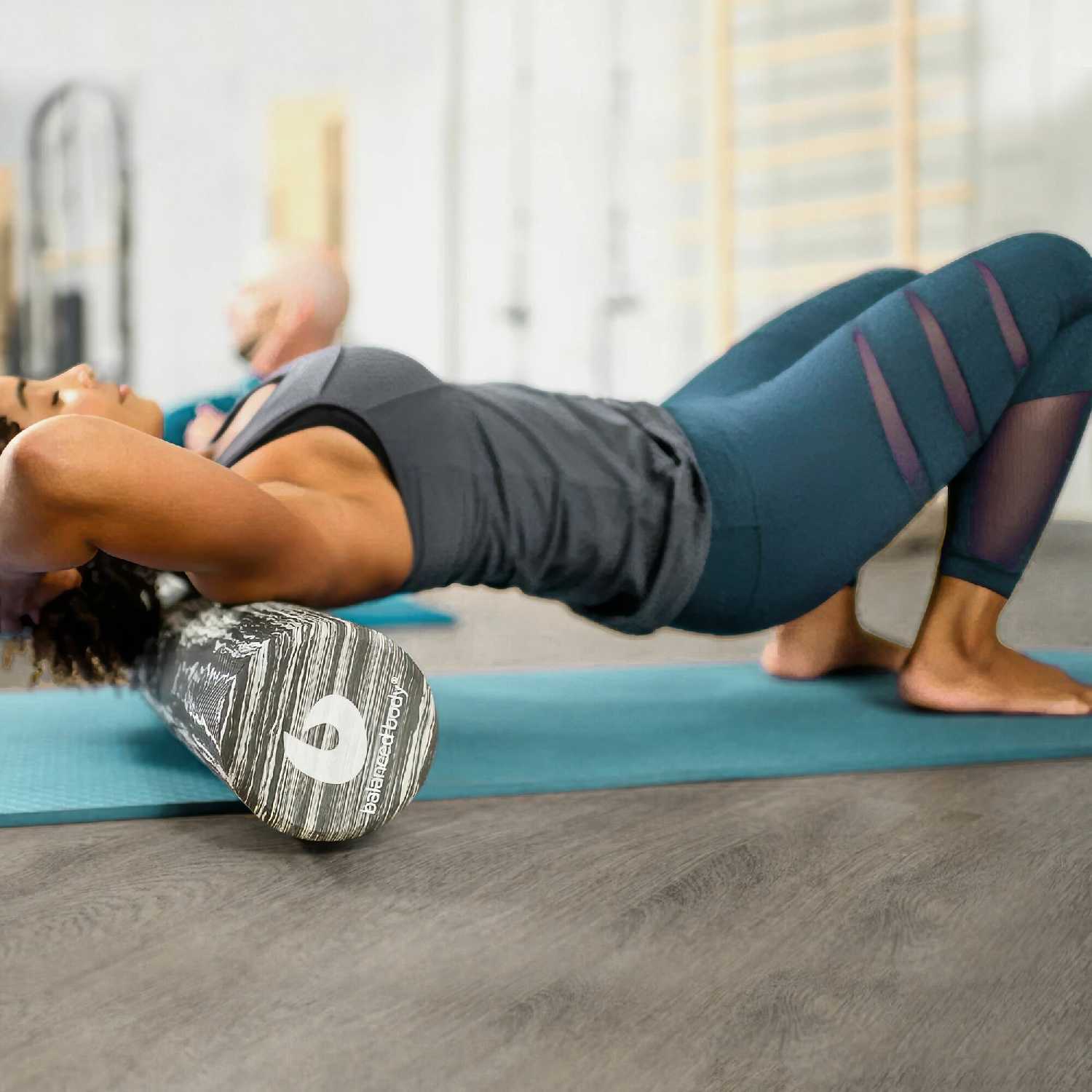 Массажный ролик (валик) BALANCED BODY Blue Roller фотография 20