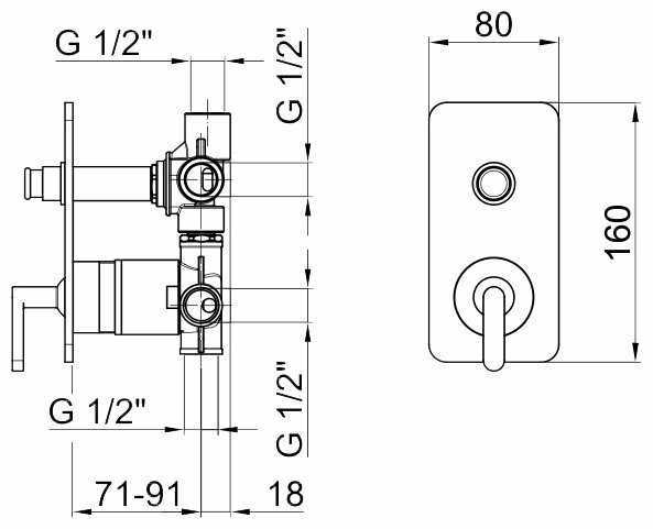 Смеситель Webert LV860101 фотография 1