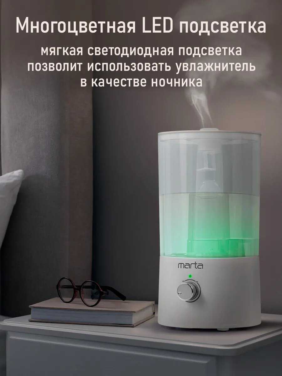 Увлажнитель воздуха ультразвуковой, 1,5л фотография 8