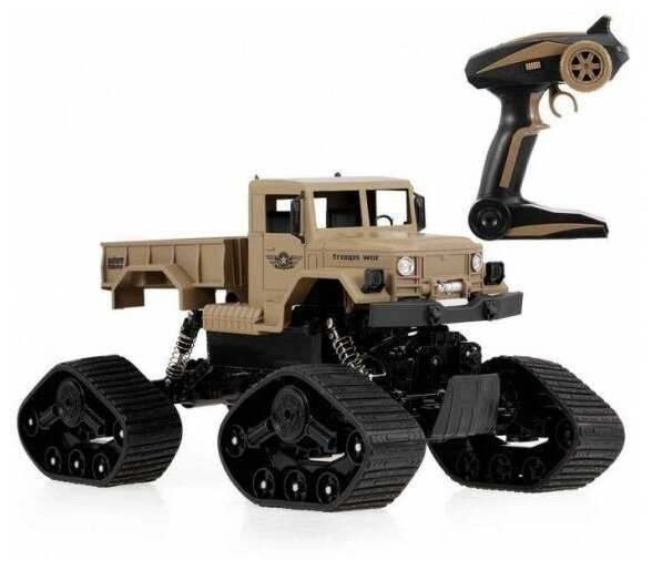 Радиоуправляемый гусеничный краулер-амфибия Zegan 4WD RTR масштаб 1:12 2.4G фотография 2