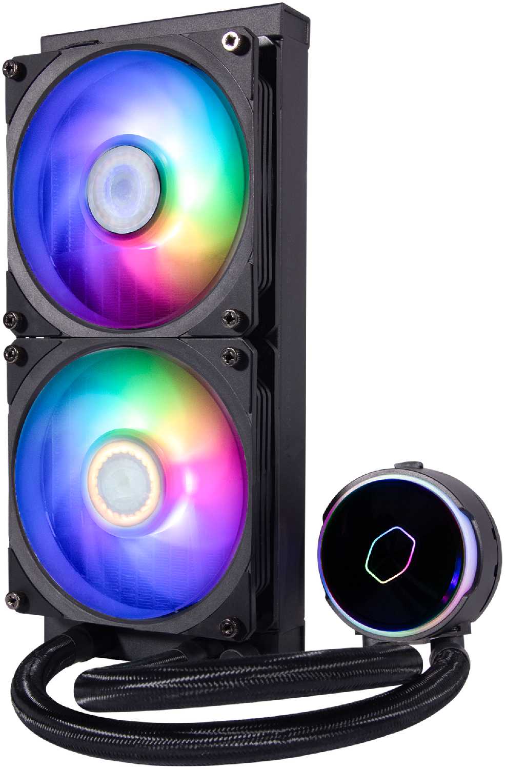 Система водяного охлаждения Cooler Master MasterLiquid PL240 Flux фотография 10