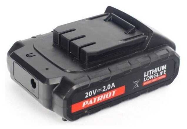 PATRIOT Li-Ion 20 В (180201103) фотография 1