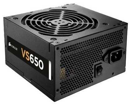 Блок питания Corsair VS650 650W фотография 1