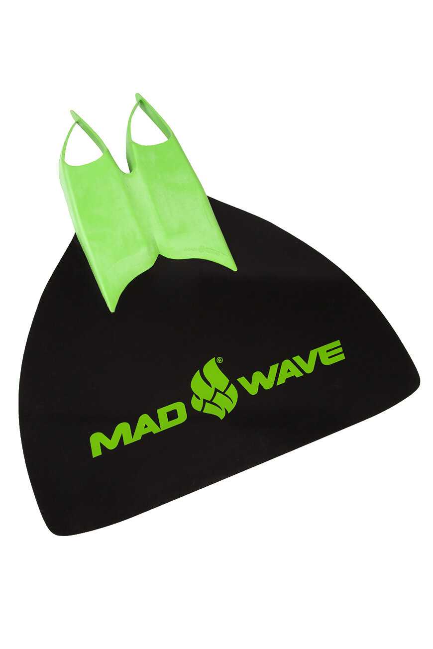 Моноласта для плавания TURBO MAD WAVE, 38-40, Green фотография 9