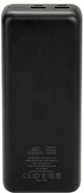Повербанк RIVACASE VA1080 (QC/PD 60W) фотография 2