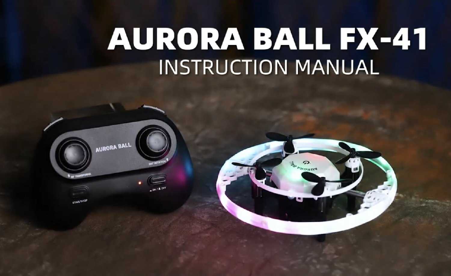 Мини квадрокоптер FOA-FX41 Aurora Ball фотография 5