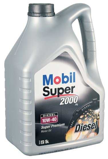 Полусинтетическое моторное масло MOBIL Super 2000 X1 Diesel 10W-40 фотография 3