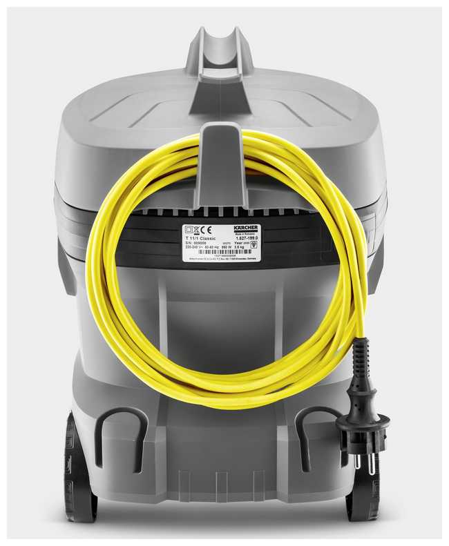 Профессиональный пылесос KARCHER T 11/1 Classic HEPA, 850 Вт фотография 1