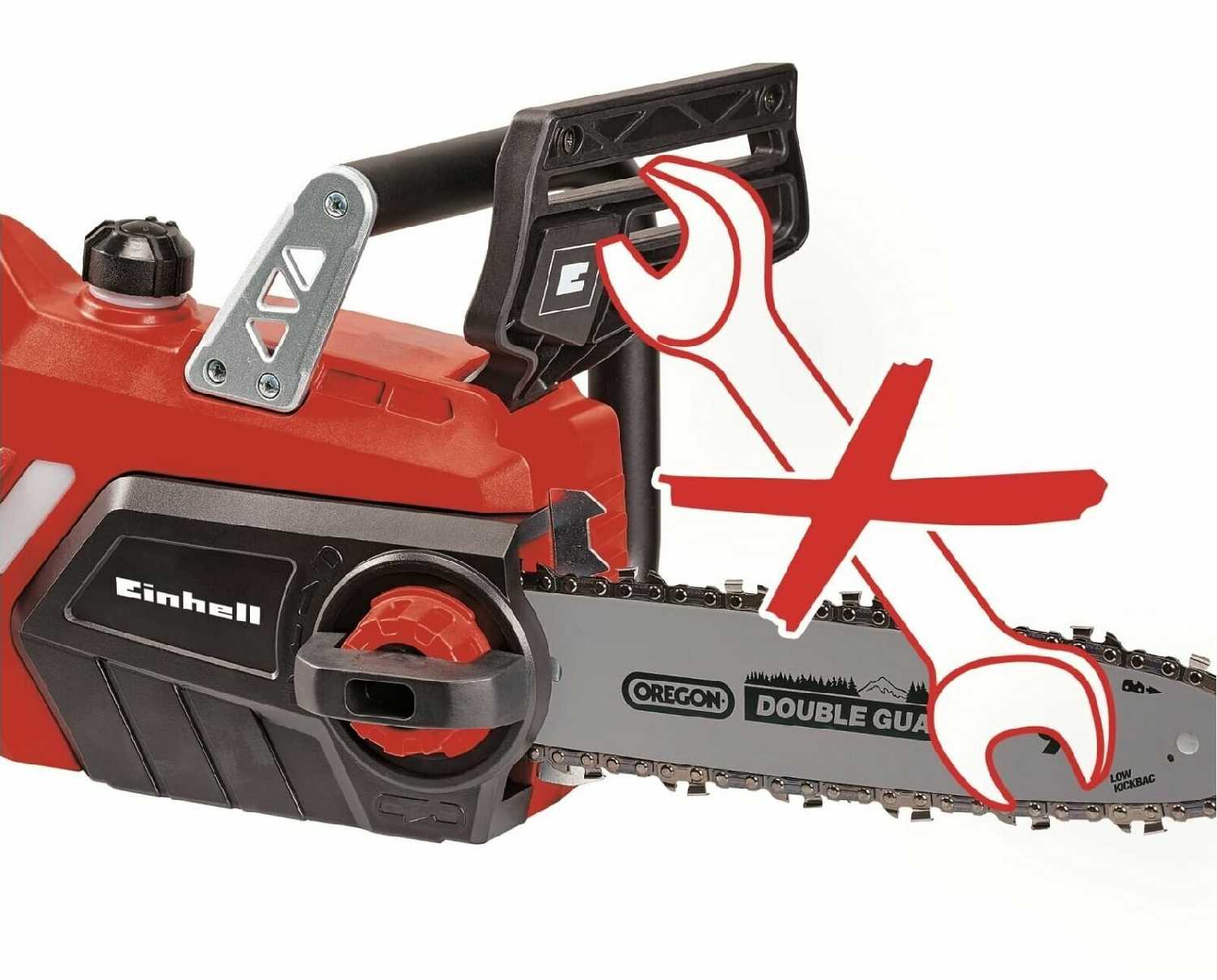 Аккумуляторная цепная пила Einhell PXC GE-LC 18 Li-Solo (4501761) фотография 3