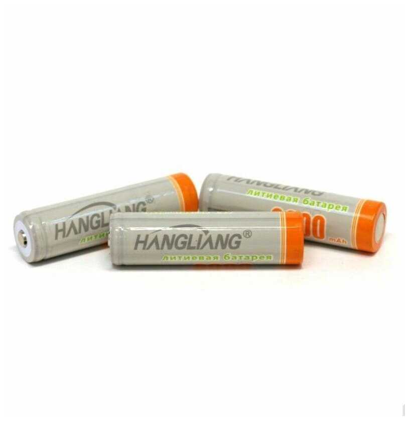Аккумулятор перезаряжаемый 18650 4.2V 2400mAh Li-ion Hangliang элемент питания батарейки 18650 фотография 1