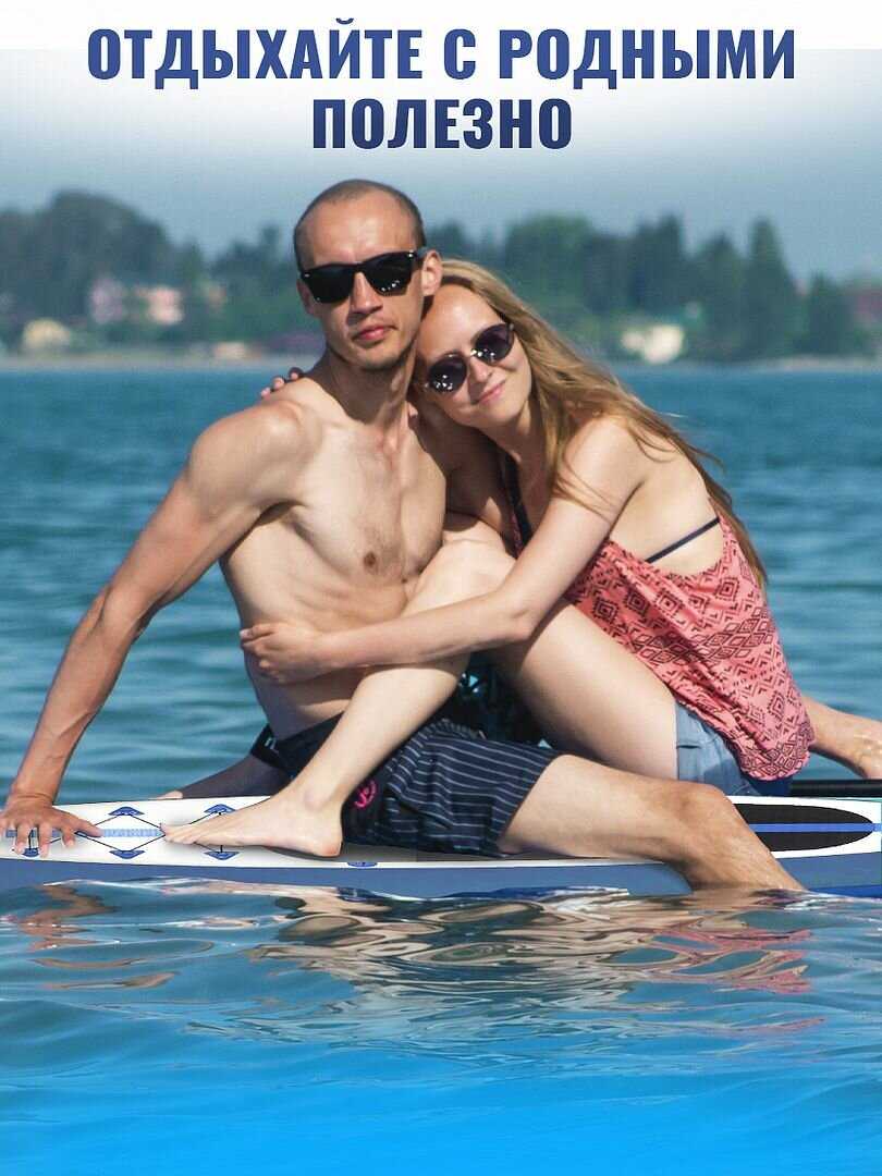 Сапборд Willman надувная доска для плавания с веслом, насос и сумка, поводок и плавник, с набором для ремонта фотография 30