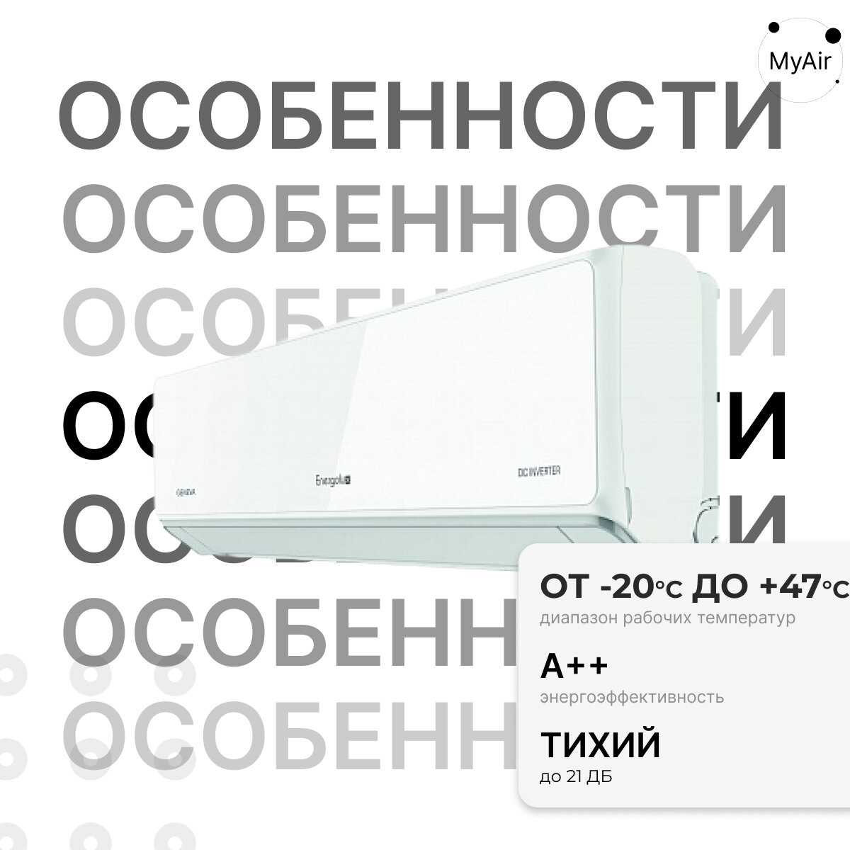 Настенная сплит-система Energolux SAS09G3-AI/SAU09G3-AI фотография 20