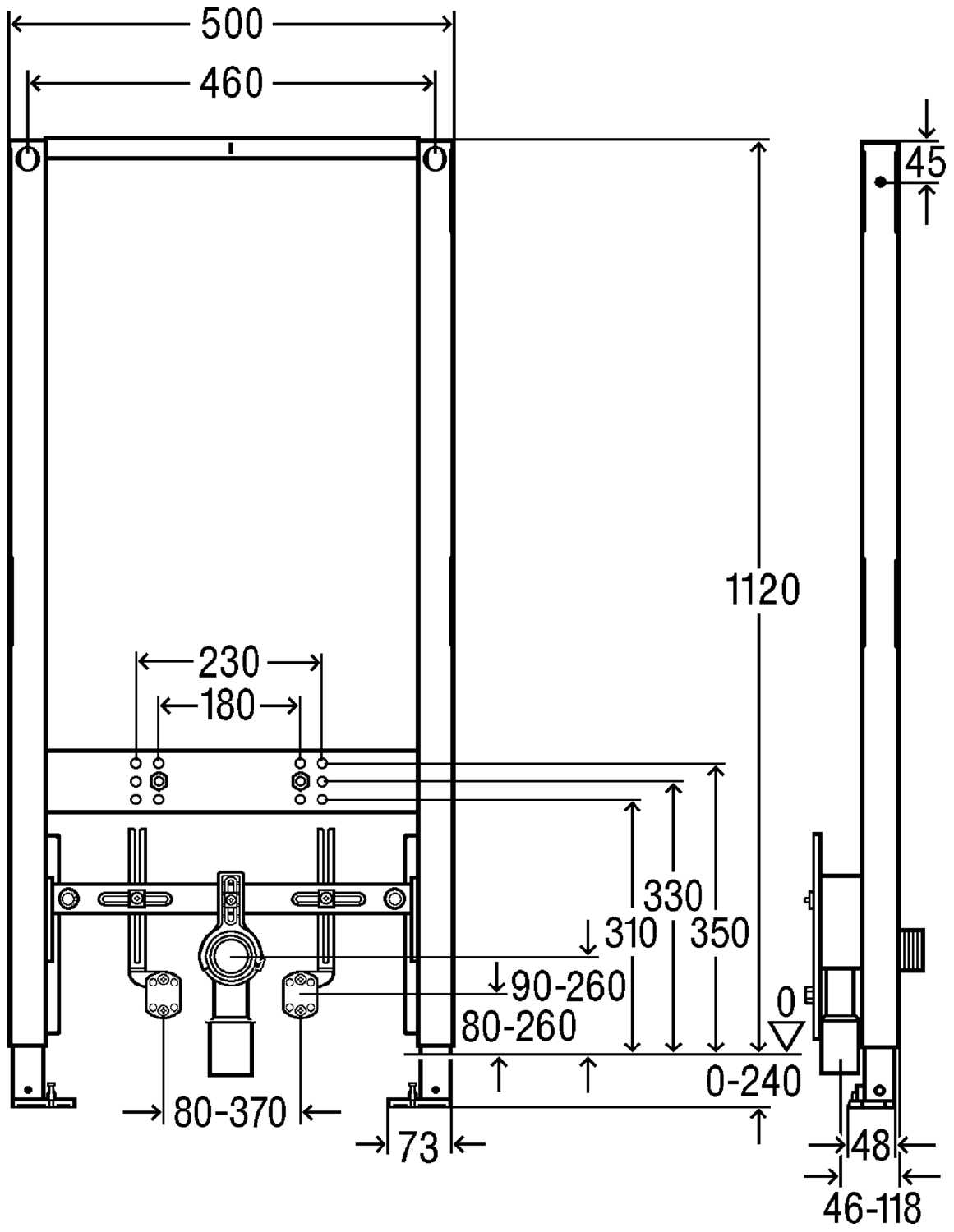 Рамная инсталляция Viega Prevista Dry (776 442) фотография 4