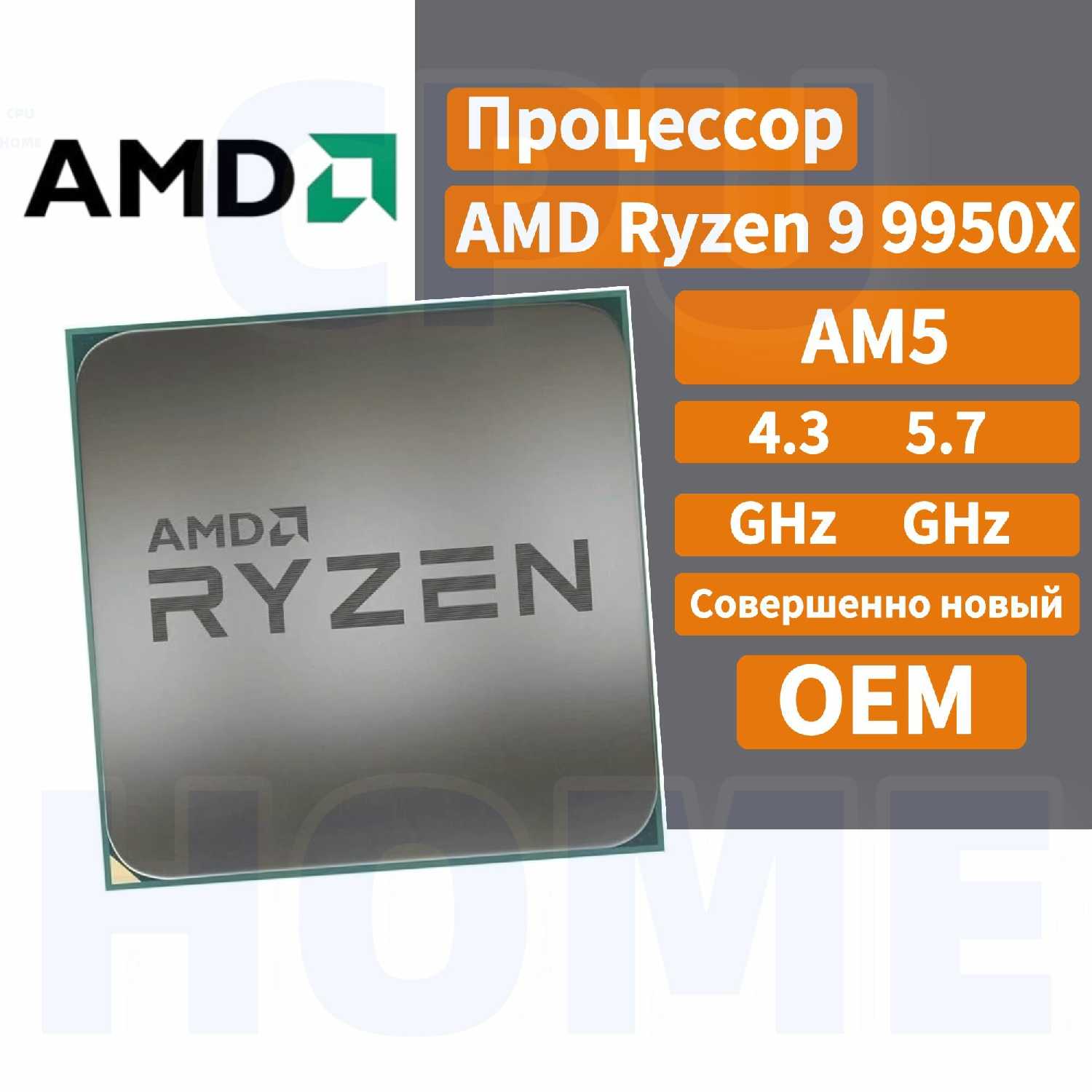 Процессор AMD Ryzen 9 9950X (AM5) фотография 7