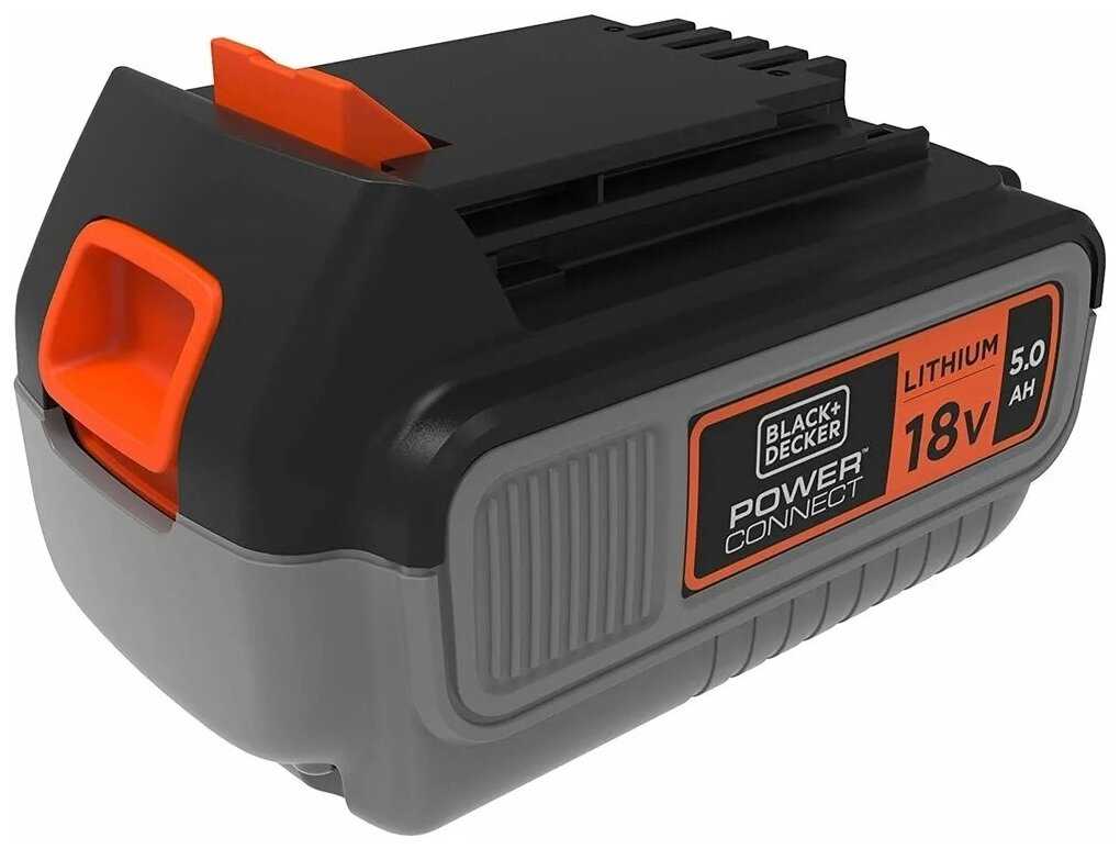 Аккумулятор BLACK+DECKER BL5018-XJ Li-Ion 18 В 5 А·ч