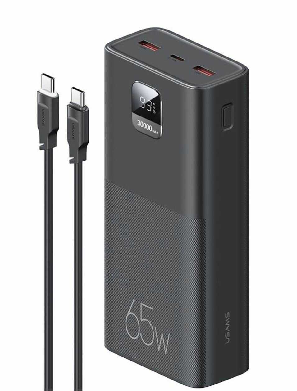 Внешний аккумулятор Usams Power Bank (30000mAh 65W) фотография 3