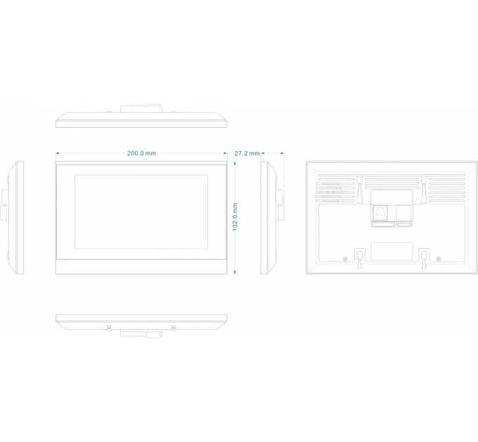 Монитор домофона Akuvox C313S фотография 5