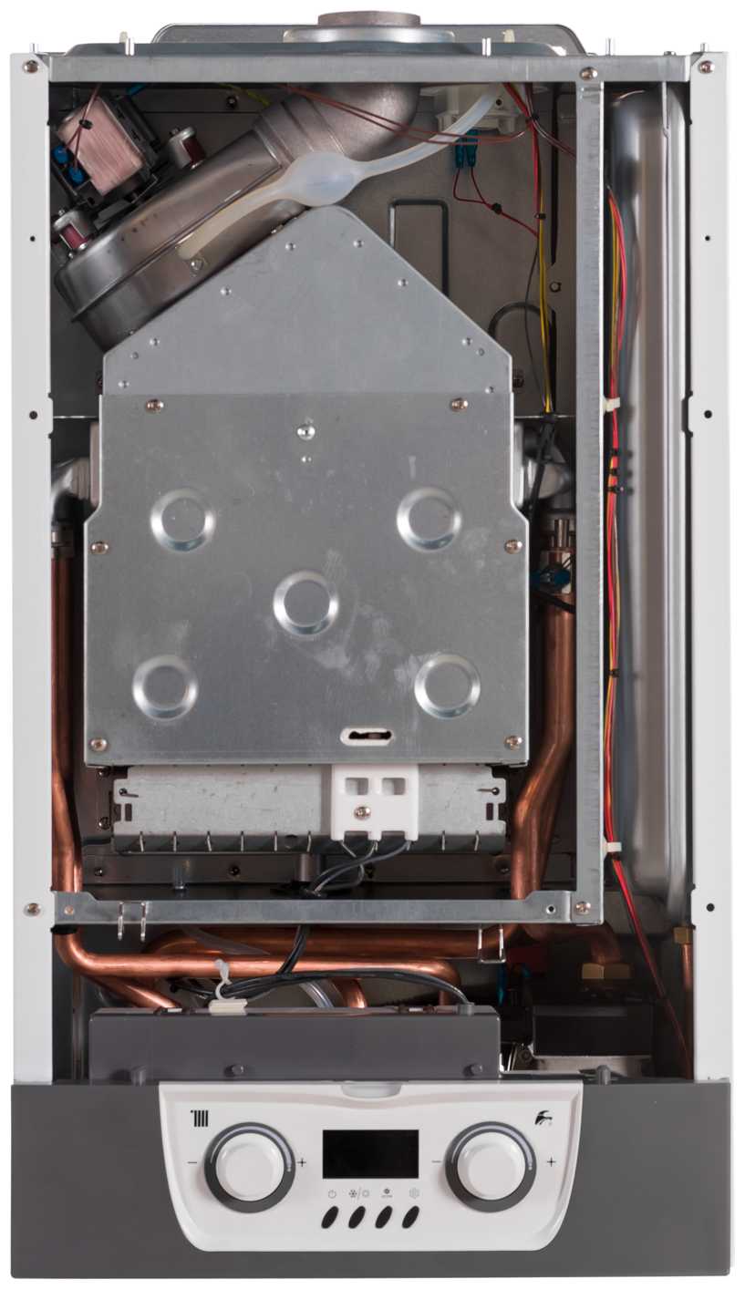 Конвекционный газовый котел MIZUDO M24T с шиной Open Therm, двухконтурный фотография 2