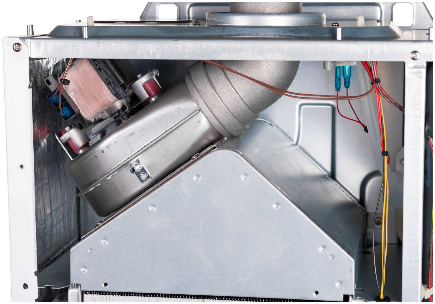 Конвекционный газовый котел MIZUDO M24T с шиной Open Therm, двухконтурный фотография 3