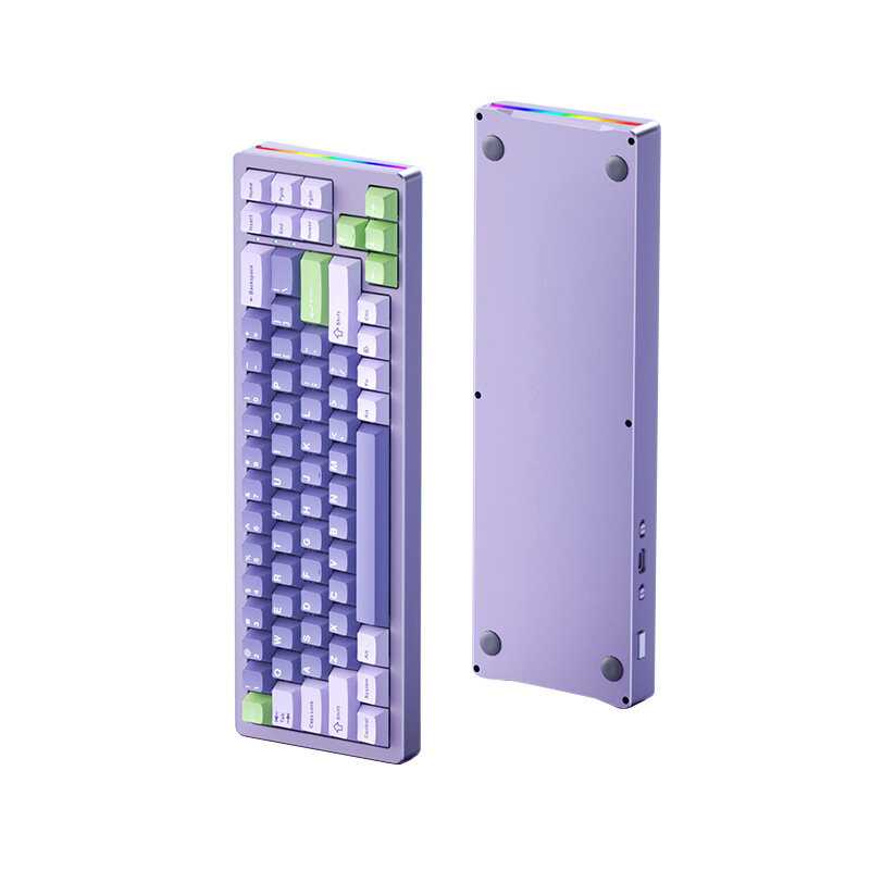 Игровая беспроводная механическая RGB клавиатура Xinmeng M71 (Bluetooth/2.4G/Type-C) фотография 12