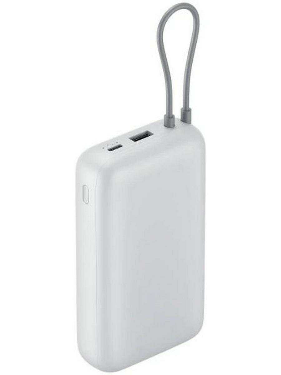 Внешний аккумулятор Xiaomi Power Bank 20000mAh (Integrated Cable) GL [BHR9738GL] фотография 3