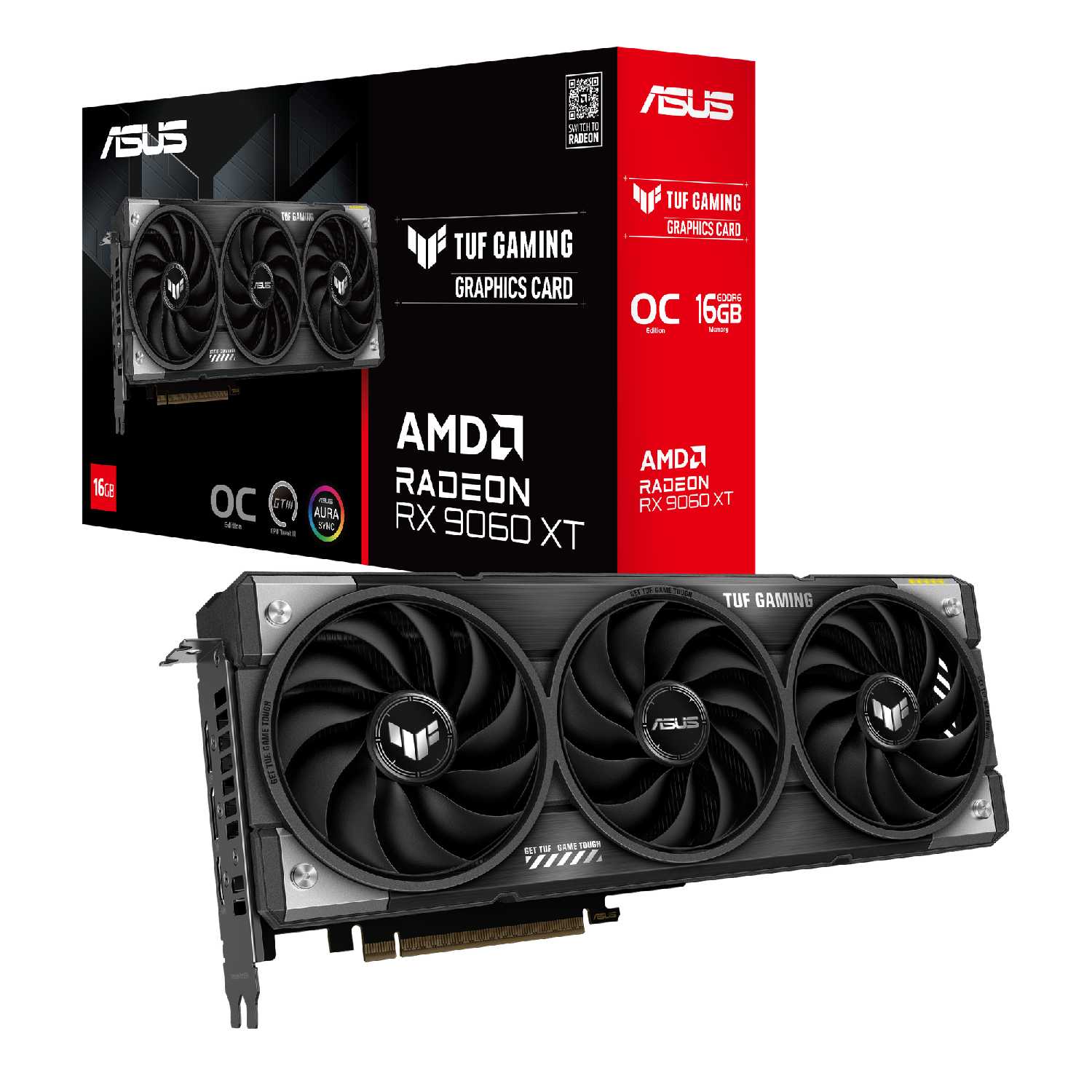 Видеокарта ASUS Prime Radeon RX 9060 XT OC [16G] [90YV0LF1-M0NA00] фотография 7