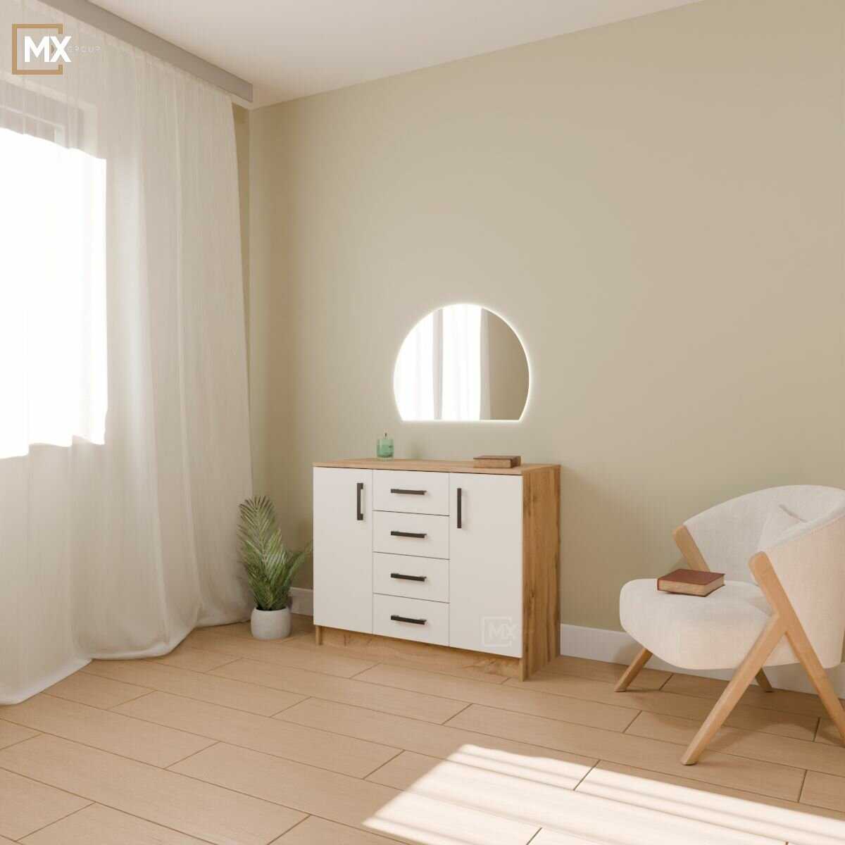 Бельевой комод ЭРА К1000-2Д фотография 7