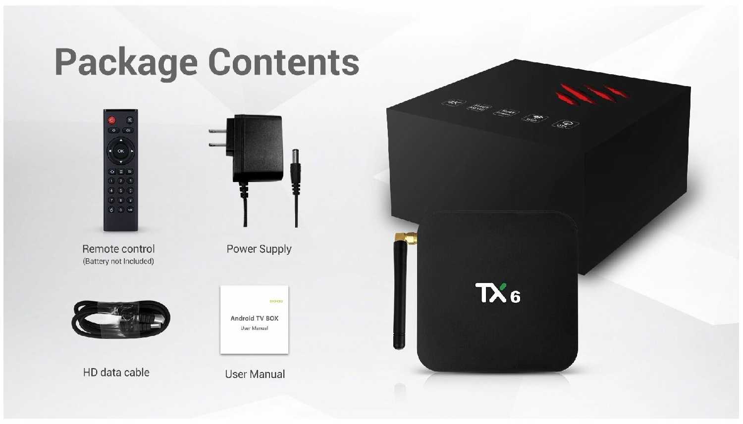 ТВ-приставка Tanix TX6-P 2Gb/16Gb ALLWINNER H6 Андроид 9.0 фотография 6
